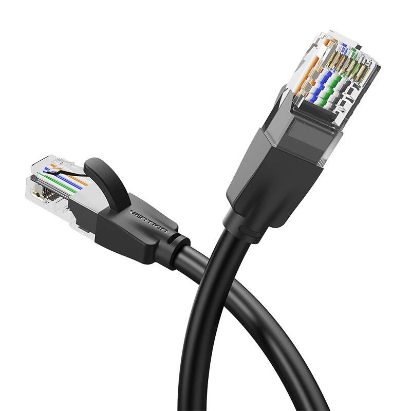 Cable de red CAT.6 UTP/10M negro Ibebl Vention