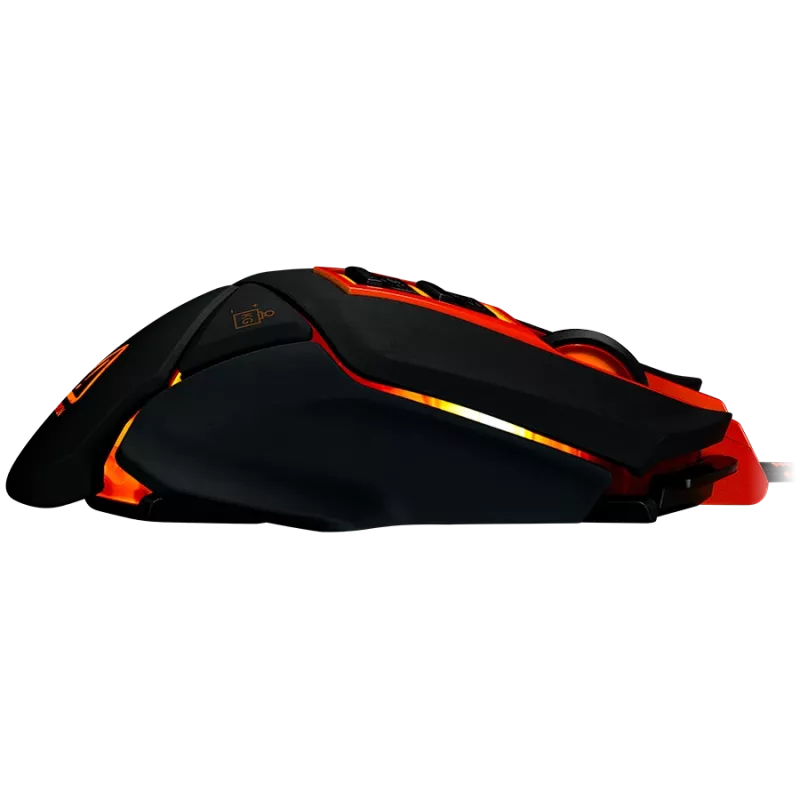 Ratón CANYON Hazard GM-6 LED con cable Negro Naranja