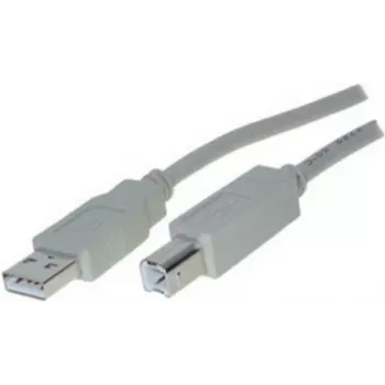 Cable USB ShiverPeaks BS77023 3m USB 2.0 A a B gris