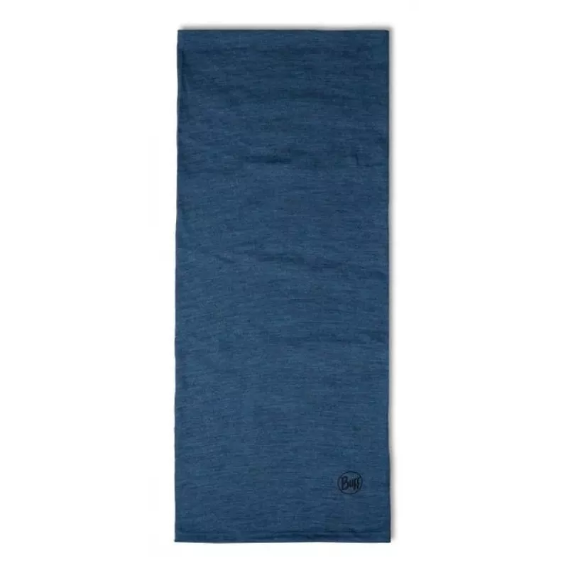 Braga de cuello multiusos Buff Merino Midweight azul