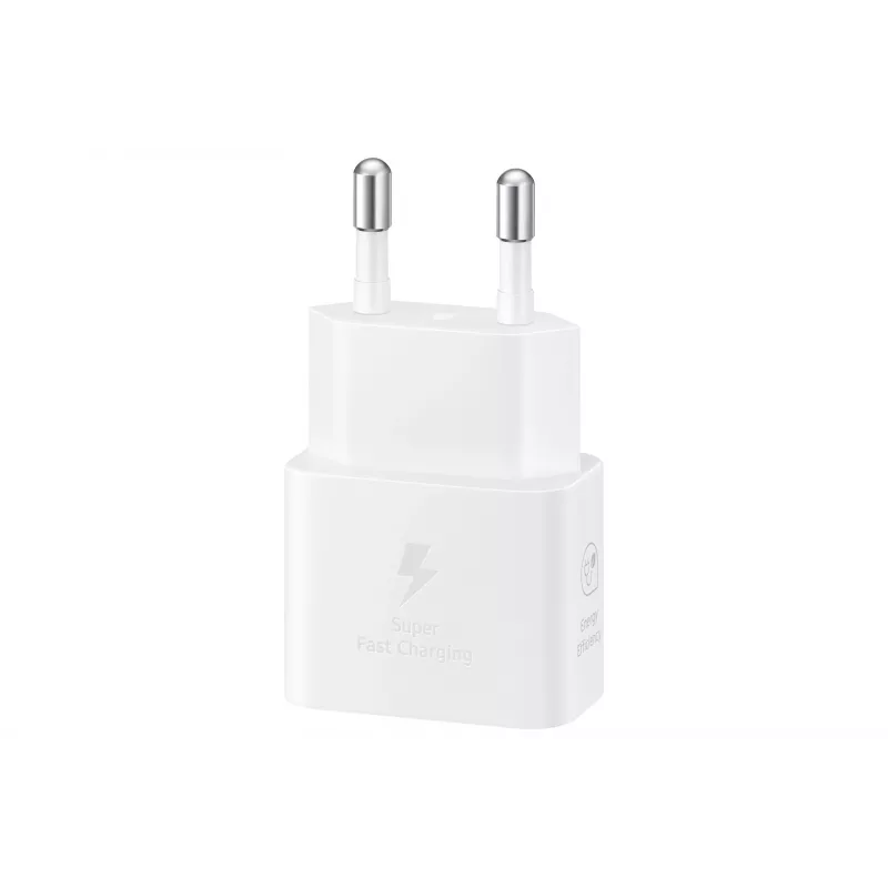 Cargador rápido USB de CA Samsung EP-T2510 25W Blanco, USB‑C, PPS, Super Fast Charging