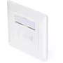 Toma de red Digitus DN-9007-1 CAT 6A Clase EA, 2x RJ45, apantallada, empotrable, blanca