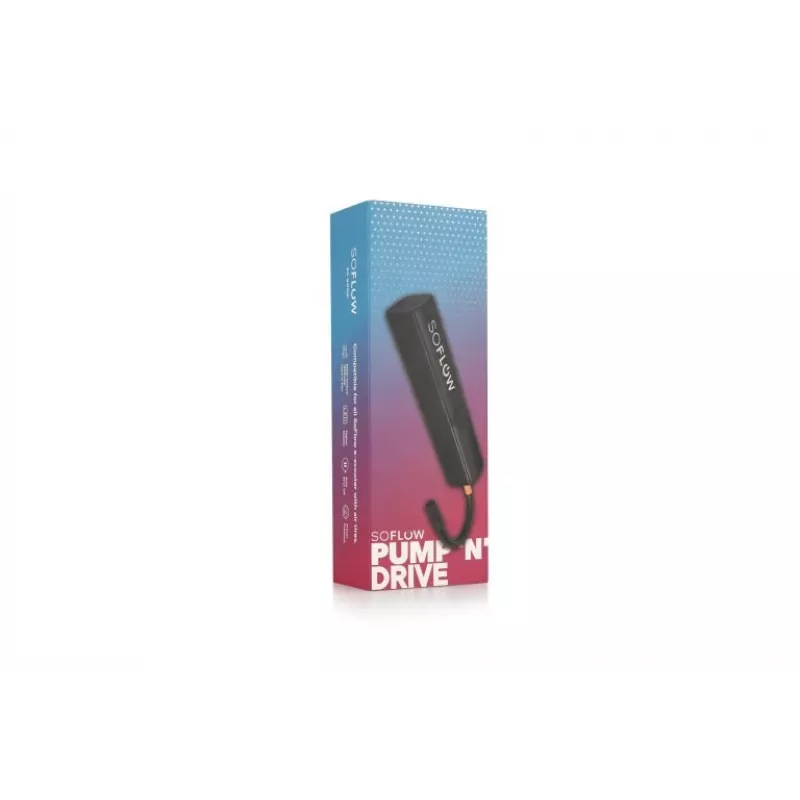 SoFlow Pump n Drive Bomba de aire manual, negro (700.100.09)