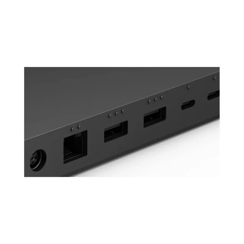 Microsoft Surface Thunderbolt 4 Dock T8H-00004 base de acoplamiento, Ethernet, negra
