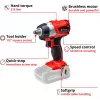 Atornillador de impacto Einhell TE-CW 18Li 1/2 pulgadas 2900 rpm 215 N⋅m