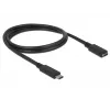 Cable USB DeLOCK 85533 USB 3.2 Gen 1 1 m USB C negro