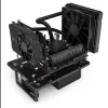 Streacom Benchtable BC1 Mini V2 negro – chasis compacto de estructura abierta con refrigeración pasiva