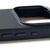 Mujjo Full Leather Case MagSafe funda para iPhone 17 Pro gris