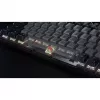 Teclado gaming inalámbrico Corsair K65 Plus Wireless 75% RGB, MLX Red - Negro, gris