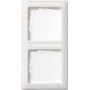 Gira Standard 55 110203 Marco doble, blanco
