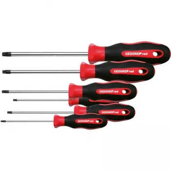 Juego de destornilladores GEDORE rojo 2K T10-40 6 piezas (R38402006)