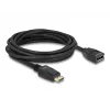 Cable de extensión DisplayPort 1.2 DeLOCK 4K 60 Hz 5 m