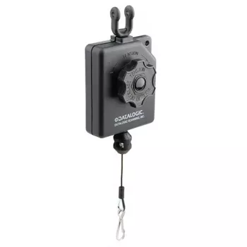 Dispositivo industrial de enrollado de cables Datalogic 7-0404 negro