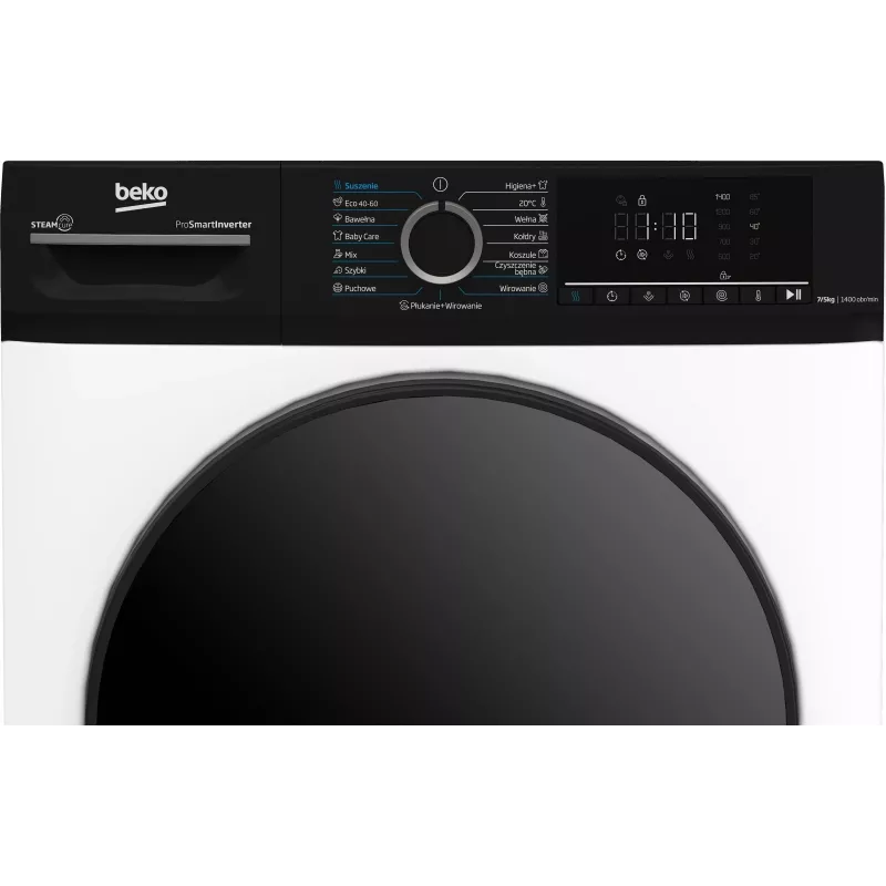Lavadora-secadora Beko BMM5DFO5741WPB 7 kg / 5 kg blanca
