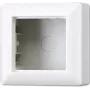 Caja empotrable JUNG AS 581 A WW, caja de montaje para interruptores/tomas de corriente, 85×85×47 mm, blanco