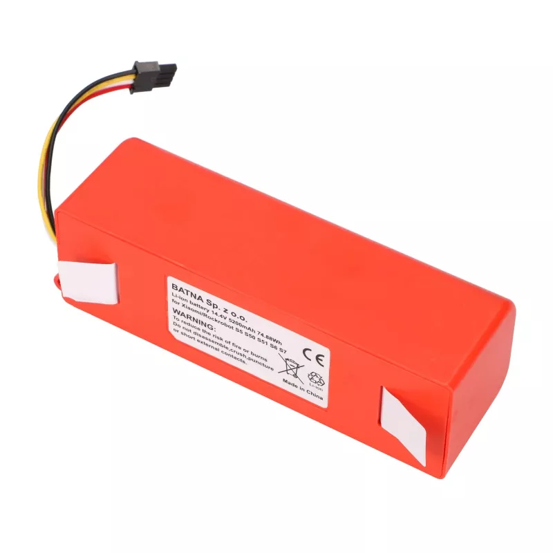 Batería de repuesto para aspiradora Xiaomi Mi Robot / Roborock S50 S55, 14,4 V 5200 mAh