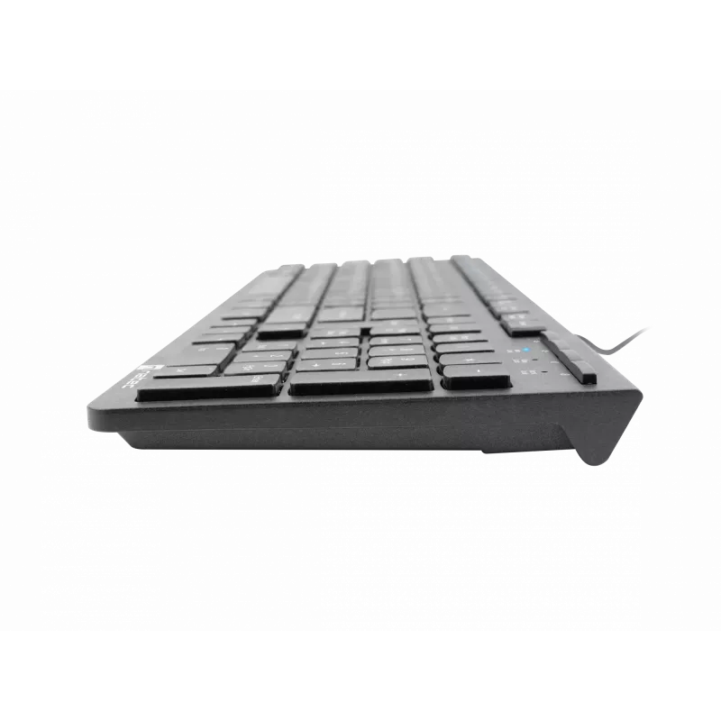Natec Discus 2 - teclado - QWERTY - US - negro - teclado - inglés de EE. UU. - negro