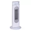 Calefactor cerámico eléctrico NOVEEN PTC3000, 2000 W (1200 W mín.), indicador LED, temporizador, mando a distancia, oscilación, blanco