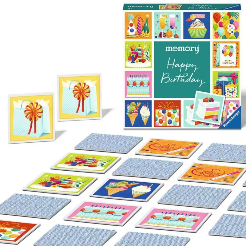 memory moments - Feliz cumpleaños, juego de memoria