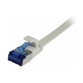 Synergy 21 Cable de red RJ45, CAT6A 500 MHz, 3 m, gris, U/FTP, plano, TPE (Superflex), AWG32, Synergy 21 – Tipo de cable U/FTP – Pares de hilos con apantallamiento de lámina