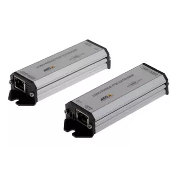 Kit extensor PoE de largo alcance AXIS - repetidor - LAN 100 Mb - 10Base-T, 100Base-TX - RJ-45 / RJ-45 - hasta 1 km