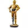 LEGO figura construible Star Wars C-3PO modelo 75398 — 1.138 piezas, 380 mm pieza de coleccionista para exposición