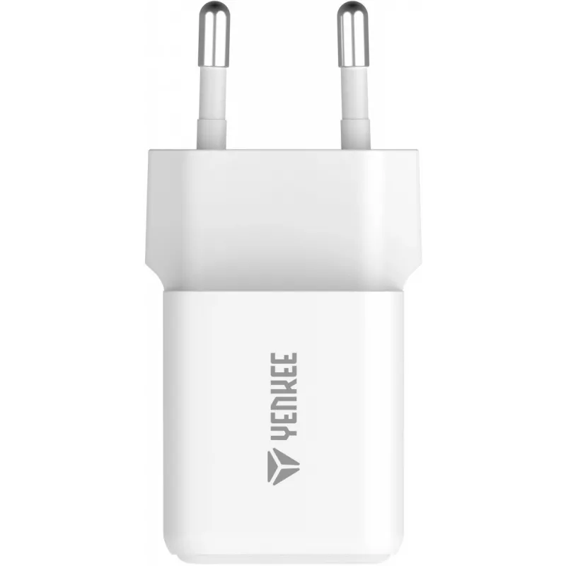 Cargador de red USB-C/A YENKEE YAC G38 20W 3A Power Delivery (USB-C y USB-A)