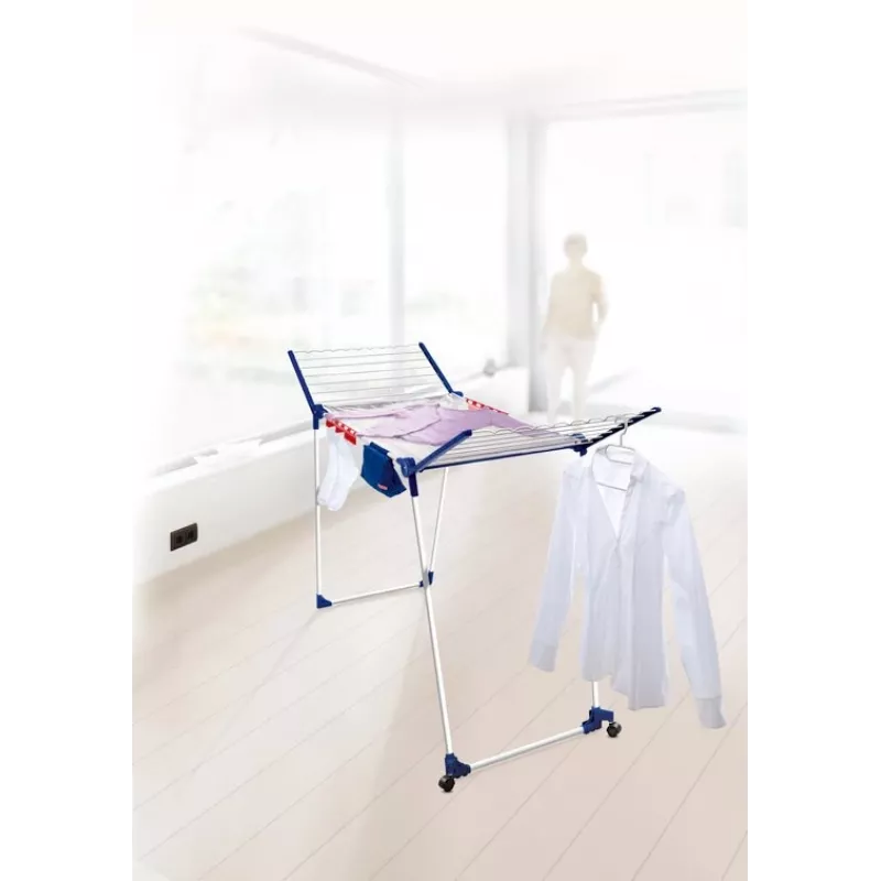 Secadora de ropa de pie Leifheit Pegasus 200 — azul/blanco