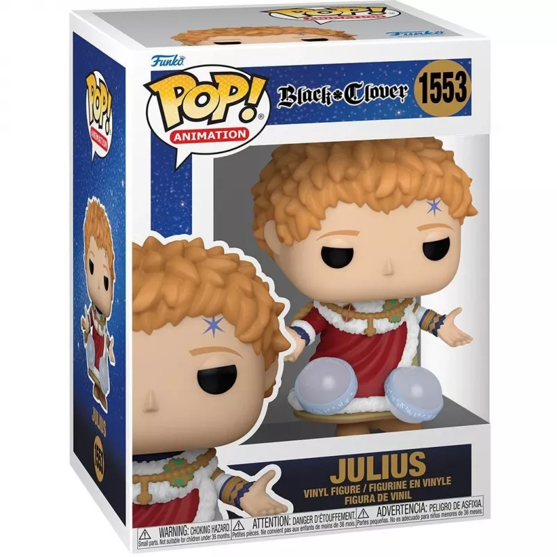 Figura Funko Pop negro Clover Julius (143274)