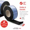 Label-The-Cable LTC Tough Tape Strap, rollo de velcro para exterior 50mm, negro, 5m (LTC 1610-5-50)