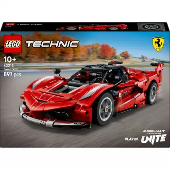 LEGO Technic Ferrari FXX K maqueta a escala 1:10, 897 piezas, a partir de 10 años