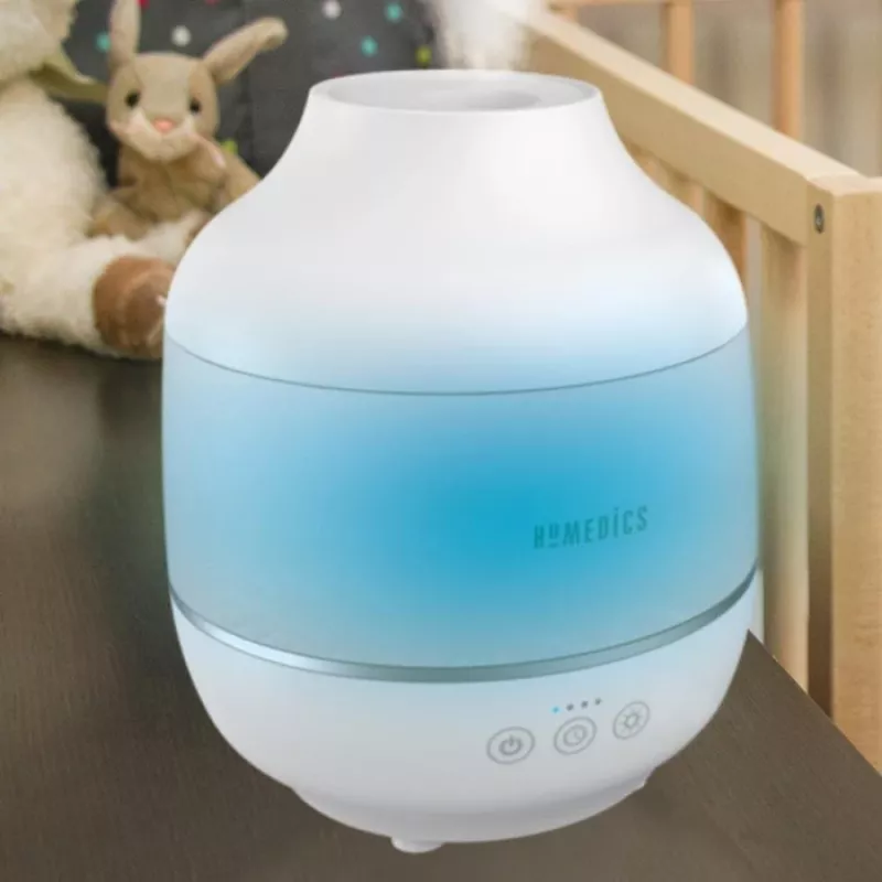 Humidificador ultrasónico HoMedics UHE-CM18-EU — niebla fría, emisión de niebla ajustable