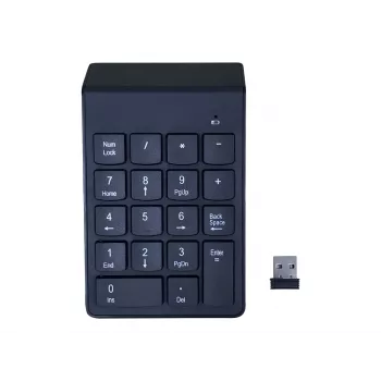 Gembird KPD-W-02 teclado numérico portátil/PC Bluetooth negro