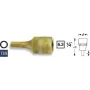 Hazet punta de destornillador hexagonal interior 6,3 mm (1/4) 8501-5 longitud 28 mm (8501-5)