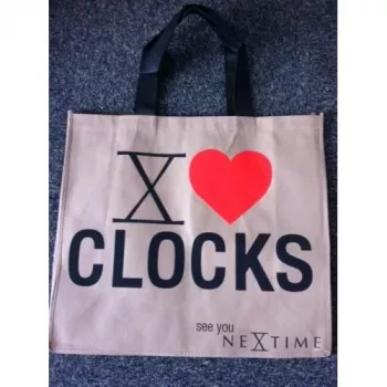 Bolsa NeXtime, beige/negro