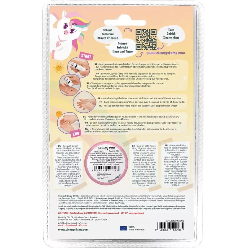 Sello COLOP 156694 redondo multicolor