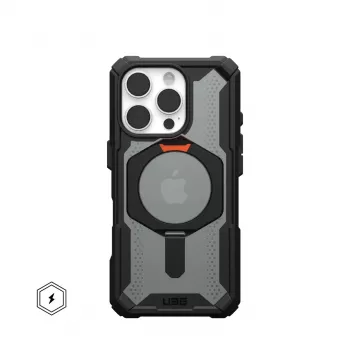 Funda para móvil Urban Armor Gear Plasma XTE 16 cm (6.3) negra, naranja
