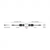 Cable de audio DeLOCK RJ-45 3,5 mm negro 87858