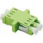 ROLINE Carcasa LC dúplex OM5 con brida y casquillo cerámico - Fibra multimodo - Dúplex - Fibra óptica (FO)
