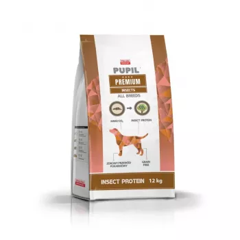 PUPIL Premium Insectos - Pienso seco para perros - 12 kg