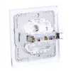 Toma de corriente Fibaro Walli N 2 x RJ-45 blanca
