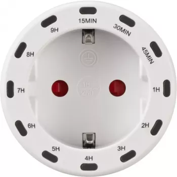 Temporizador Brennenstuhl 1506130 analógico blanco 230V 13A