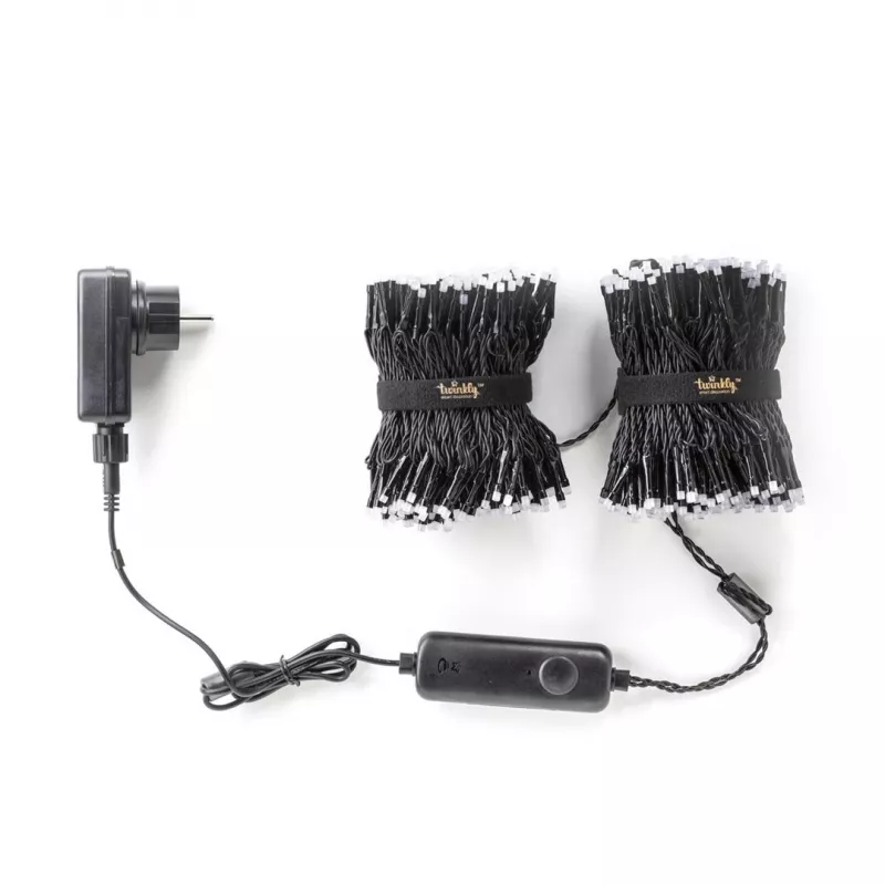 TWINKLY Strings 600 (TWS600STP-BEU) luces inteligentes para árbol de Navidad 600 LED RGB 48 m
