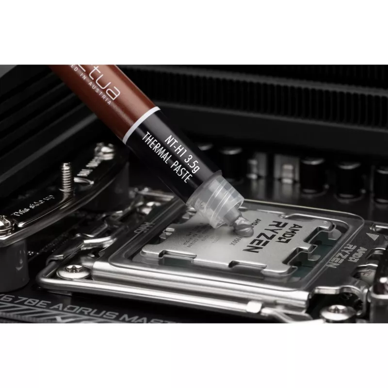 Pasta térmica Noctua NT-H1 AM5 Edition, 3,5 g, 1,4 ml, con Thermal Paste Guard, gris claro