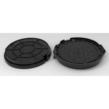 Filtro de carbón activo CATA 02859489 para campanas extractoras CATA compatibles, recambio de carbón activo