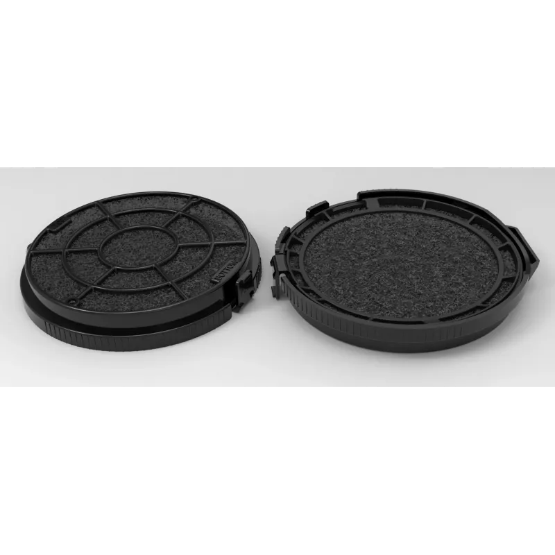 Filtro de carbón activo CATA 02859489 para campanas extractoras CATA compatibles, recambio de carbón activo