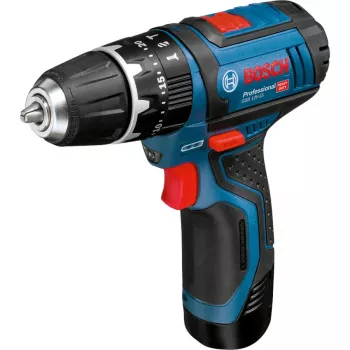 Bosch GSB 12V-15 Professional 1300 RPM Negro, Azul
