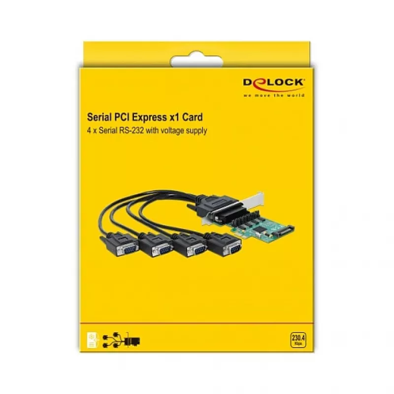 Tarjeta PCI Express x1 DeLOCK 89938
