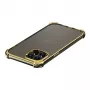 Funda protectora Devia para iPhone 12 Pro Max — antigolpes, dorado