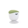 Taburete ergonómico de equilibrio Up Up Seul blanco, D42 tejido verde